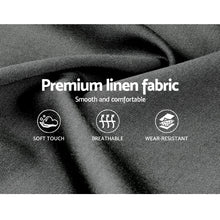 Load image into Gallery viewer, Artiss Double Full Size Gas Lift Bed Frame Base With Storage Platform Fabric