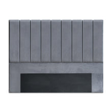 Load image into Gallery viewer, Artiss King Size Fabric Bed Headboard - Charcoal