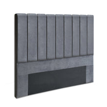 Load image into Gallery viewer, Artiss Queen Size Fabric Bed Headboard - Charcoal