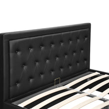 Load image into Gallery viewer, Artiss Tiyo Gas Lift Bed Frame - Queen