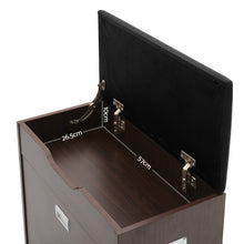Load image into Gallery viewer, Artiss 12 Pairs Shoe Cabinet Organiser Wooden Storage Bench Stool