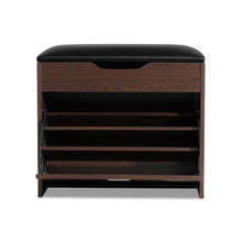Load image into Gallery viewer, Artiss 12 Pairs Shoe Cabinet Organiser Wooden Storage Bench Stool
