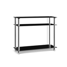 Load image into Gallery viewer, Artiss Entry Hall Console Table - Black &amp; Silver