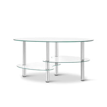 Load image into Gallery viewer, Artiss 3 Tier Coffee Table - Glass
