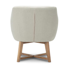 Load image into Gallery viewer, Artiss Fabric Tub Lounge Armchair - Beige