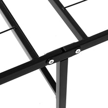 Load image into Gallery viewer, Artiss Foldable King Single Metal Bed Frame - Black