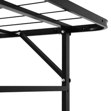 Load image into Gallery viewer, Artiss Foldable Queen Metal Bed Frame - Black