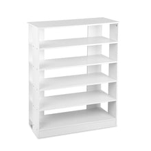 Load image into Gallery viewer, Artiss 6-Tier Shoe Rack Cabinet - White