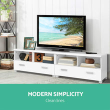Load image into Gallery viewer, Artiss TV Stand Entertainment Unit with Drawers - White