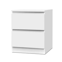 Load image into Gallery viewer, Artiss Bedside Table Cabinet Lamp Side Tables Drawers Nightstand Unit White