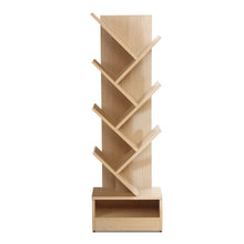 Load image into Gallery viewer, Artiss Display Shelf 7-Shelf Tree Bookshelf Book Storage Rack Bookcase Natural