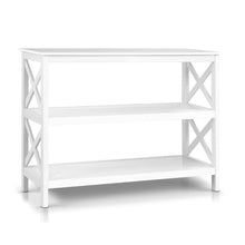 Load image into Gallery viewer, Artiss Wooden Storage Console Table - White