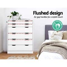 Load image into Gallery viewer, Artiss 6 Chest of Drawers Tallboy Cabinet Storage Dresser Table Bedroom Storage