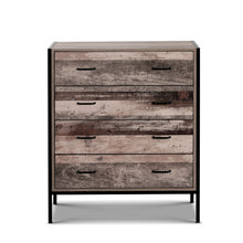 Load image into Gallery viewer, Artiss Chest of Drawers Tallboy Dresser Storage Cabinet Industrial Rustic