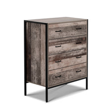 Load image into Gallery viewer, Artiss Chest of Drawers Tallboy Dresser Storage Cabinet Industrial Rustic