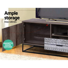 Load image into Gallery viewer, Artiss TV Cabinet Entertainment Unit Stand Storage Wooden Industrial Rustic 180cm