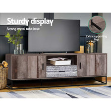 Load image into Gallery viewer, Artiss TV Cabinet Entertainment Unit Stand Storage Wooden Industrial Rustic 180cm