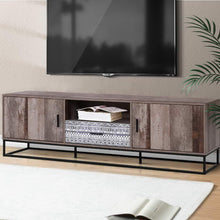 Load image into Gallery viewer, Artiss TV Cabinet Entertainment Unit Stand Storage Wooden Industrial Rustic 180cm