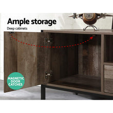 Load image into Gallery viewer, Artiss TV Cabinet Entertainment Unit Stand Storage Wood Industrial Rustic 160cm