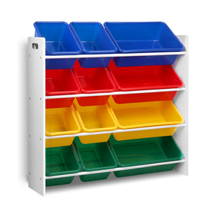 Artiss 12 Bin Toy Organiser Storage Rack