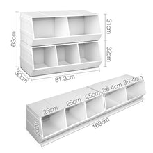 Load image into Gallery viewer, Artiss Kids Toy Storage Box - White