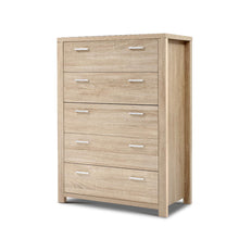 Load image into Gallery viewer, Artiss 5 Chest of Drawers Tallboy Dresser Table Bedroom Storage Cabinet