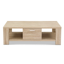 Load image into Gallery viewer, Artiss Coffee Table Wooden Shelf Storage Drawer Living Furniture Thick Tabletop