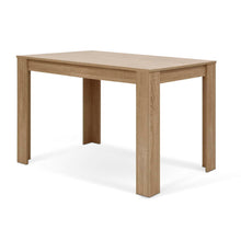 Load image into Gallery viewer, Artiss Wooden Dining Table NATU 120cm 4 Seater Kitchen Rectangular Modern Oak