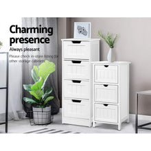 Load image into Gallery viewer, Storage Cabinet Chest of Drawers Dresser Bedside Table Bathroom Stand Furniture