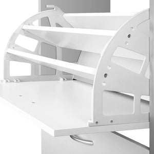Artiss 3 Tier Shoe Cabinet - White