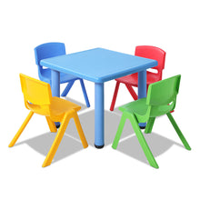 Load image into Gallery viewer, Keezi 5 Piece Kids Table and Chair Set - Blue