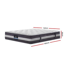 Load image into Gallery viewer, Giselle Bedding Double Mattress Bed Size 7 Zone Pocket Spring Medium Firm Foam 30cm