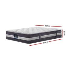 Load image into Gallery viewer, Giselle Bedding King Single Mattress Bed Size 7 Zone Pocket Spring Medium Firm Foam 30cm