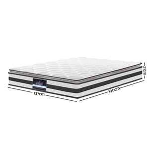 Giselle Bedding Double Size Pillow Top Spring Foam Mattress