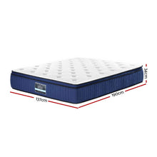 Load image into Gallery viewer, Giselle Bedding Double Size Mattress 7 Zone Euro Top Pocket Spring Cool Gel Memory Foam 34cm