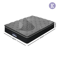 Load image into Gallery viewer, Giselle Bedding King Size Spring Foam Mattress Top