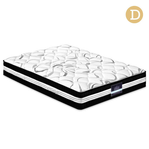 Giselle Bedding Double Size Euro Spring Foam Mattress