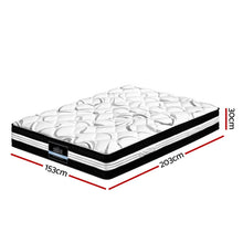Load image into Gallery viewer, Giselle Bedding Mykonos Euro Top Pocket Spring Mattress 30cm Thick – Queen