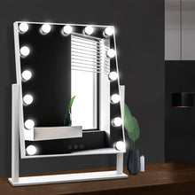Load image into Gallery viewer, Embellir Hollywood Makeup Mirror with 15 Dimmable Bulb Lighted Dressing Mirror