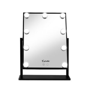 Embellir LED Standing Makeup Mirror - Black