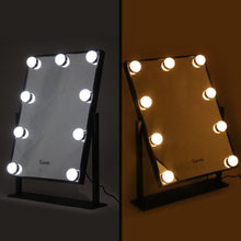 Load image into Gallery viewer, Embellir LED Standing Makeup Mirror - Black