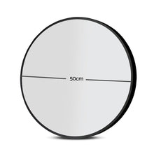 Load image into Gallery viewer, Embellir Round Wall Mirror 50cm Makeup Bathroom Mirror Frameless