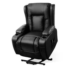 Load image into Gallery viewer, Artiss Electric Recliner Chair Lift Heated Massage Chairs Lounge Sofa Leather
