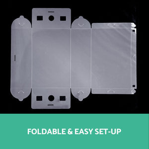 40pcs Clear Shoe Storage Box Transparent Foldable Stackable Boxes Organize Home