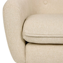 Load image into Gallery viewer, Artiss Fabric Dining Armchair - Beige