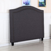 Load image into Gallery viewer, Carla Queen Size Charcoal Colour Headboard