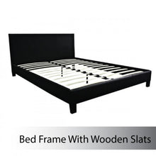 Load image into Gallery viewer, Mondeo Bedframe Double Size Black