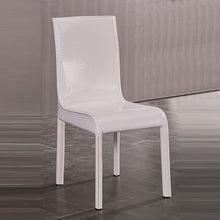 Load image into Gallery viewer, 2X Espresso Dining Chair White Colour
