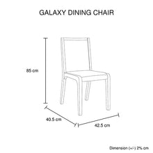 Load image into Gallery viewer, 2X Galaxy Dining Chair Grey and Ash Colour