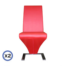 Load image into Gallery viewer, 2 X Z Chair Red Colour